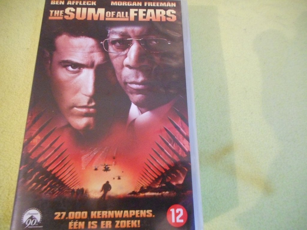 THE SUMM OF ALL FEARS! Thriller met B.Affleck e.v.a Op VIDEO, Vanaf 16 jaar, Verzenden, Zo goed als nieuw, Actie en Avontuur