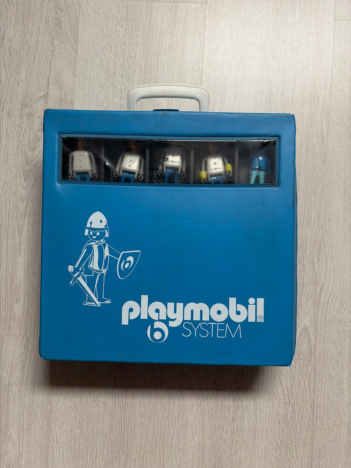 Vintage Playmobil Koffer Jaren '70 met Inhoud - Goede Staat, Kinderen en Baby's, Speelgoed | Playmobil, Ophalen, Gebruikt, Complete set
