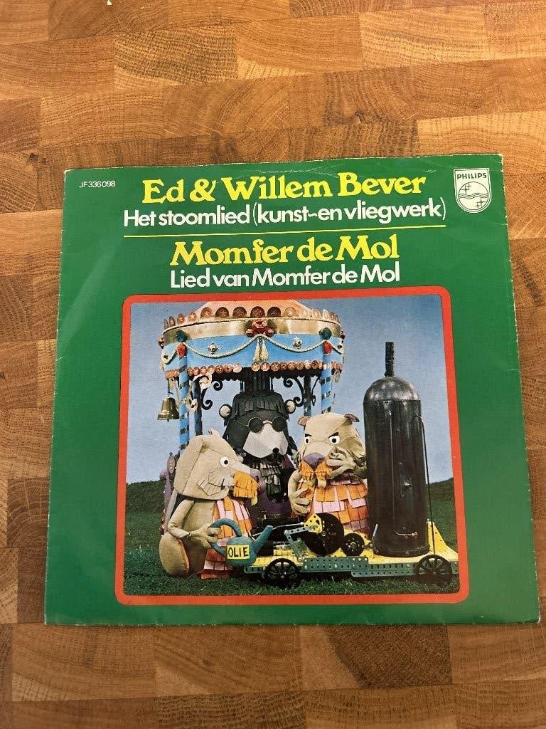 Ed & Willem Bever (Fabeltjeskrant) het stoomlied single, Cd's en Dvd's, Vinyl Singles, Ophalen of Verzenden, Gebruikt, Nederlandstalig