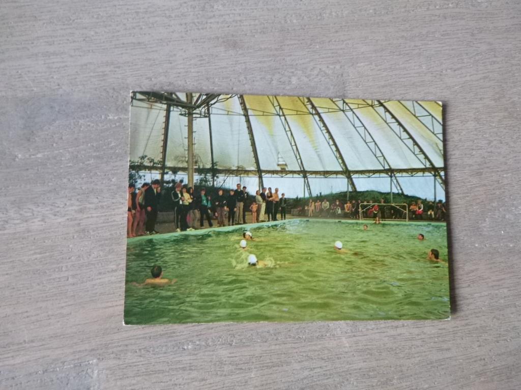 Reuver, De Lommerbergen/zwembad/interieur SS27, Verzamelen, Ansichtkaarten | Nederland, Verzenden, 1980 tot heden, Ongelopen, Noord-Brabant