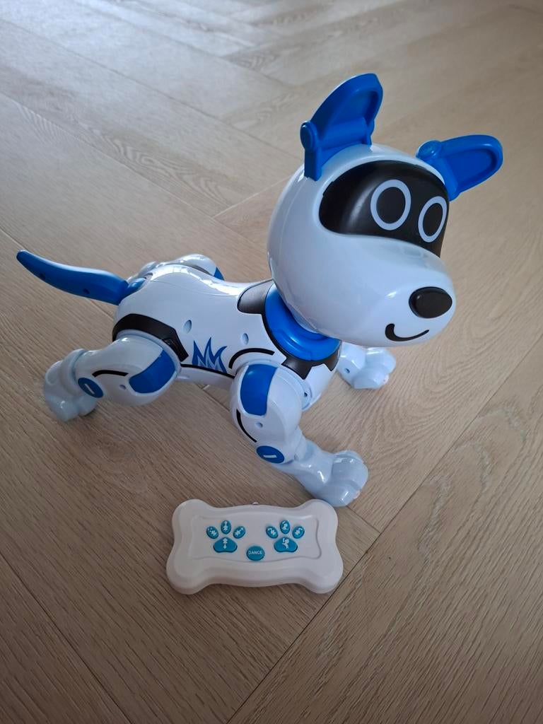 Interactieve Robot Hond met Afstandsbediening, Ophalen of Verzenden, Zo goed als nieuw, Jongen of Meisje