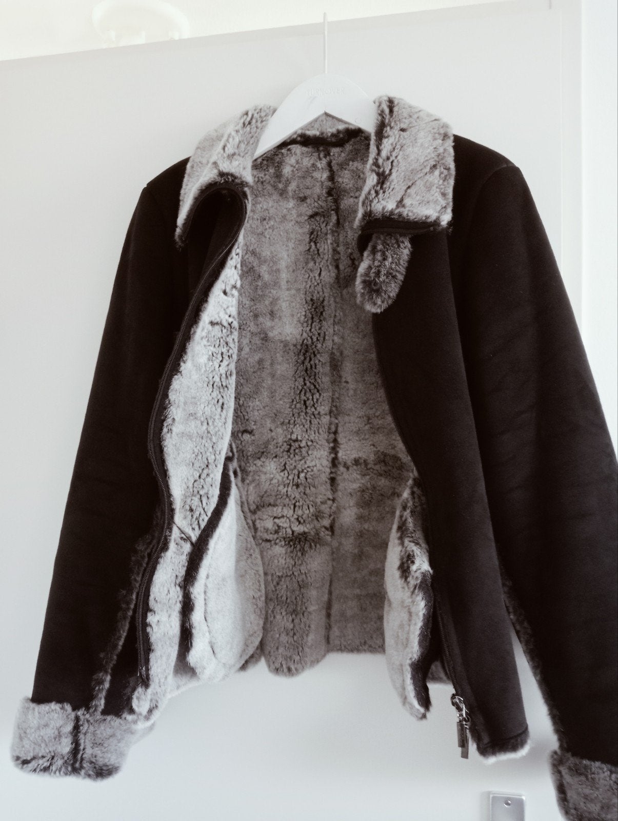 Blacky Dress Berlin Jas Fake Fur Maat 38 Zeer Goede Staat, Maat 38/40 (M), Zwart, Ophalen of Verzenden, Zo goed als nieuw