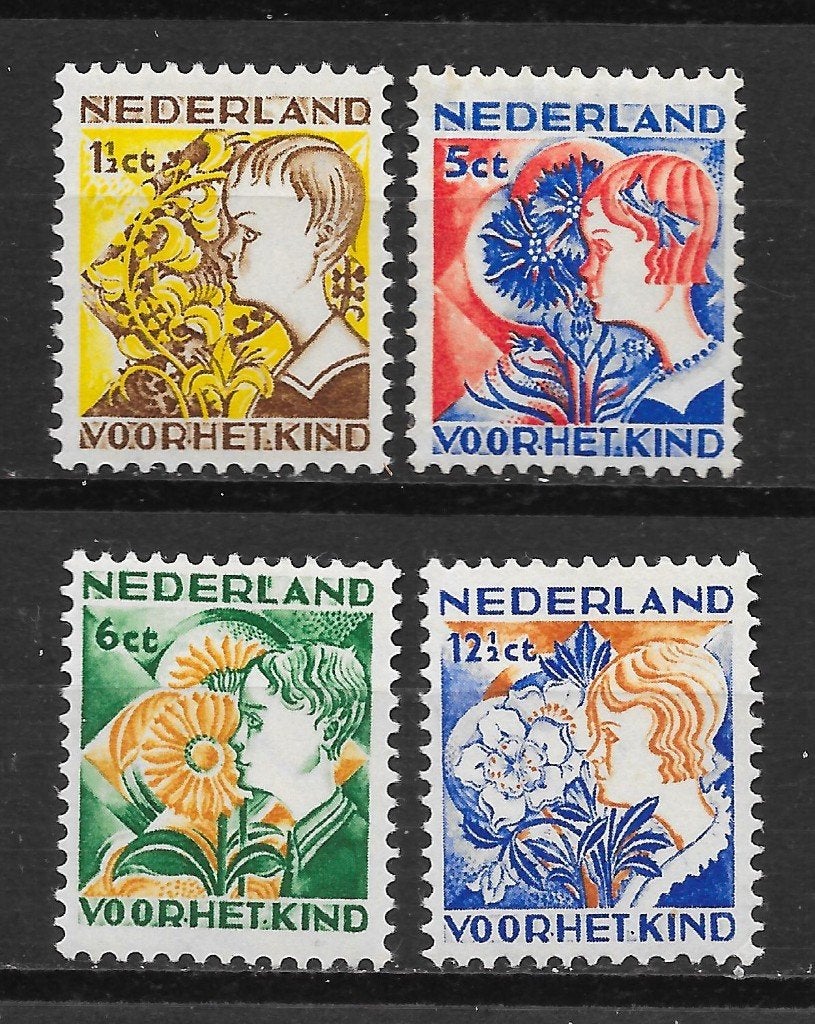 Nvph 248-251 postfris cw 126,00, Ophalen of Verzenden