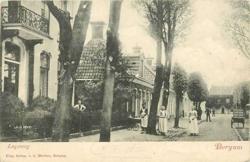 380-755-017 Bergum Lageweg, Verzenden, Voor 1920, Friesland