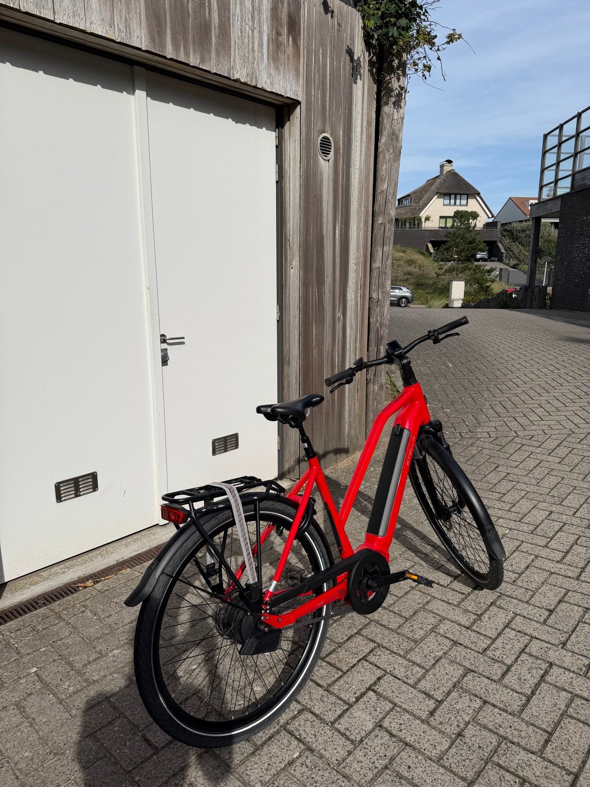Stella Morena E-bike met riemaandrijving en Bosch CX motor, Gebruikt, 51 tot 55 cm, 50 km per accu of meer, Ophalen
