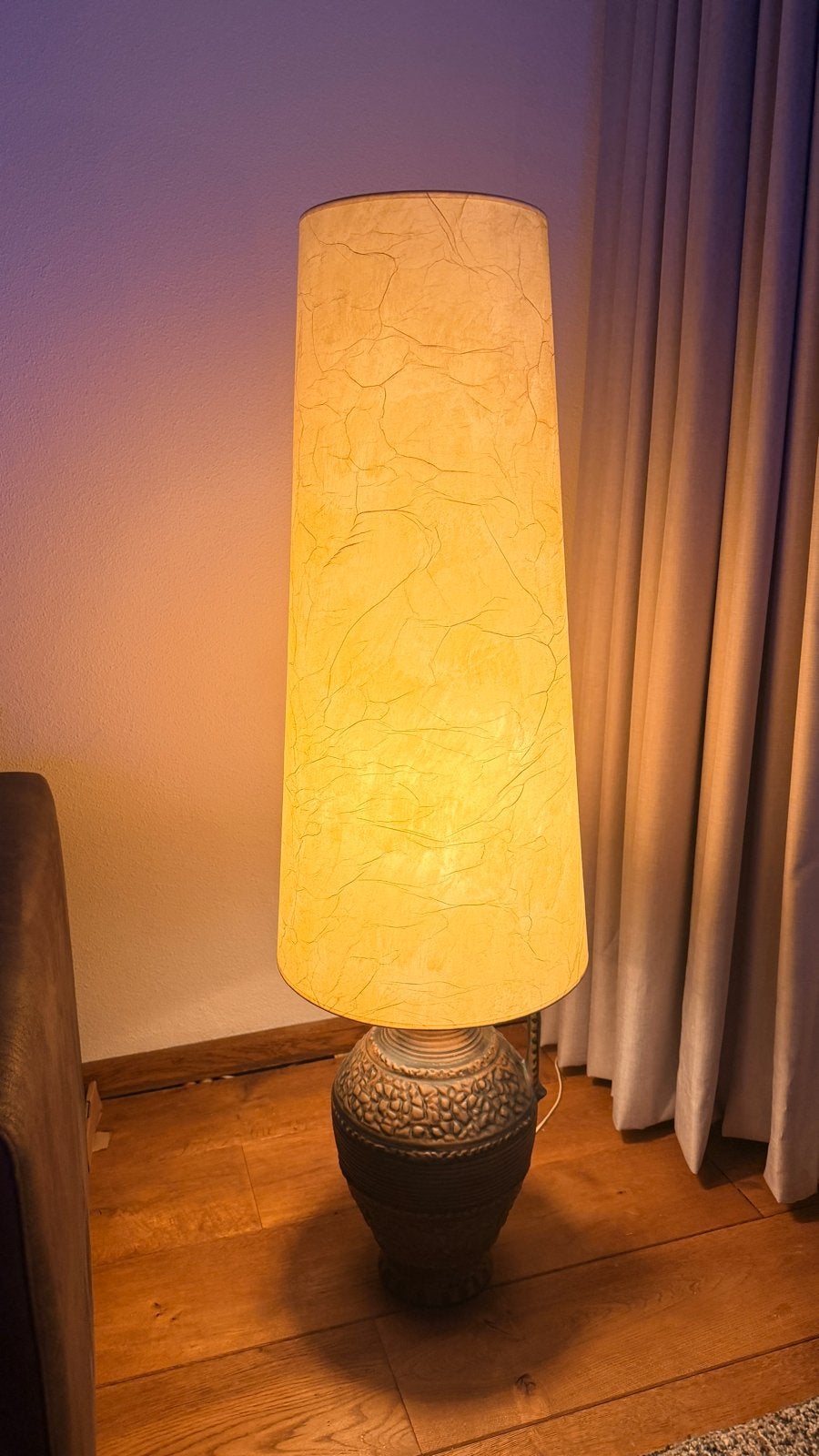 West Germany  vloerlamp van Carstens, Ophalen