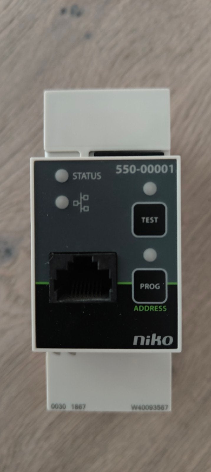 Niko home control 550-00001 Controller, Doe-het-zelf en Verbouw, Ophalen of Verzenden, Gebruikt