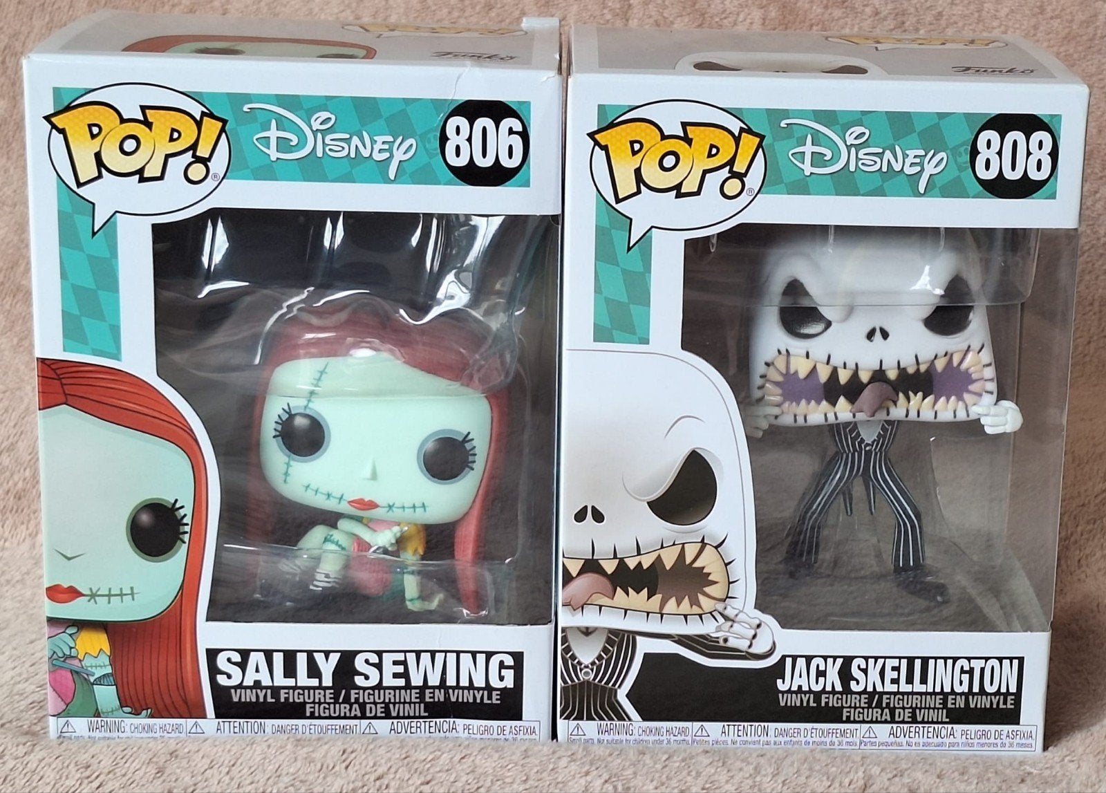 Funko Pop! Sally Sewing & Jack Skellington NIEUW, Ophalen of Verzenden, Nieuw