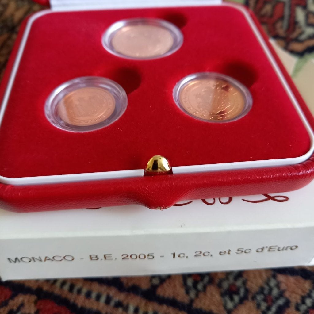Monaco 2005 proof, Postzegels en Munten, Munten | Europa | Euromunten, Ophalen of Verzenden, Monaco, Overige waardes, Setje
