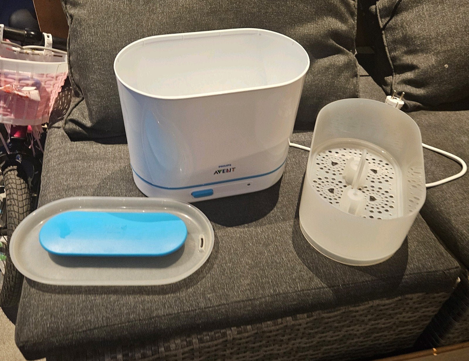 Philips Avent elektrische sterilisator voor flessen, Ophalen, Zo goed als nieuw