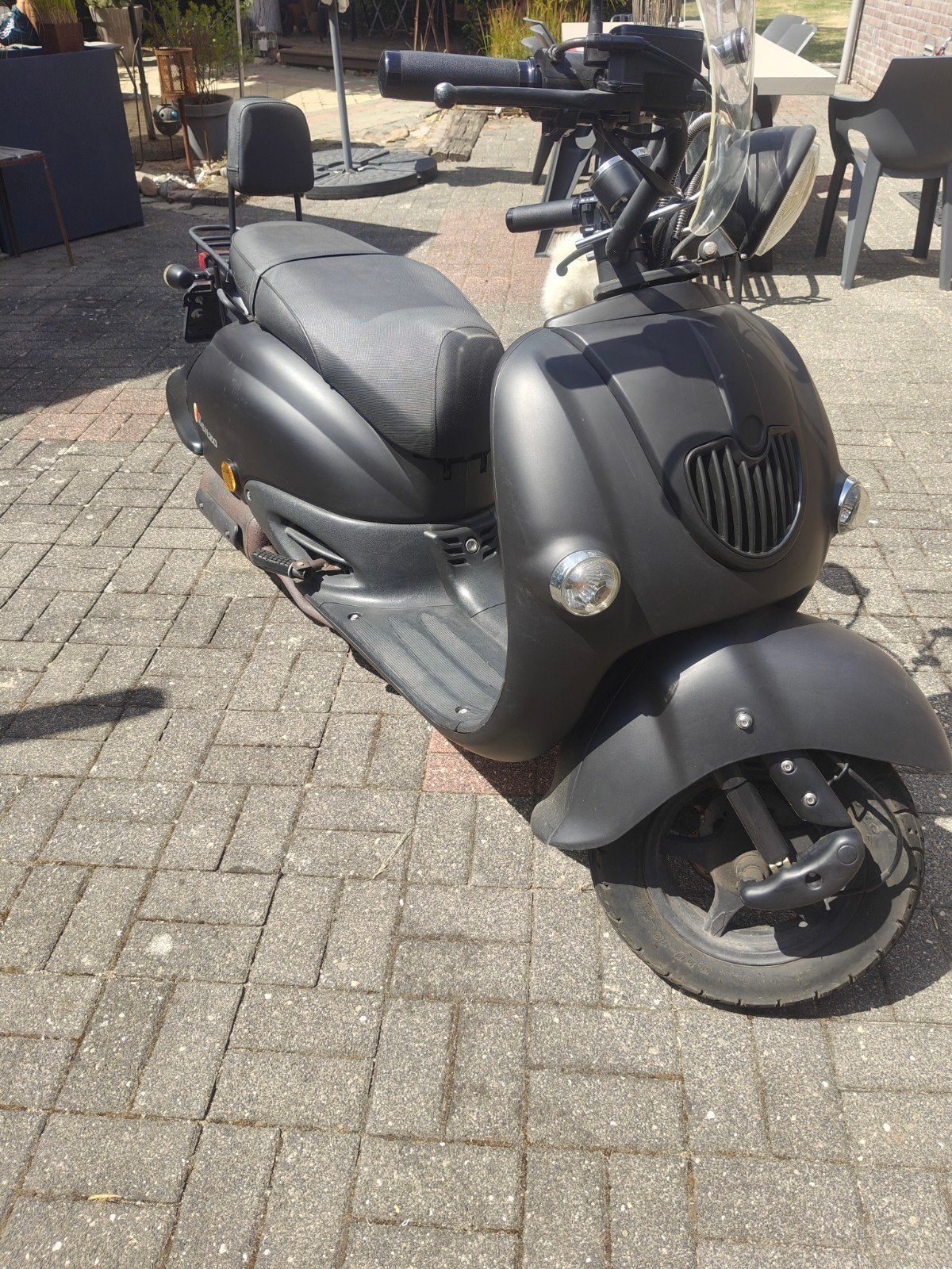 Scooter Senzo Retro GT2, Fietsen en Brommers, Snorfietsen en Snorscooters, Ophalen, Gebruikt, Benzine, Overige merken