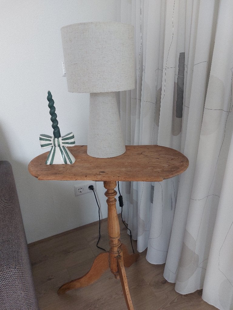 Houten bijzettafeltje, Ophalen, Gebruikt, 55 tot 75 cm, Hout