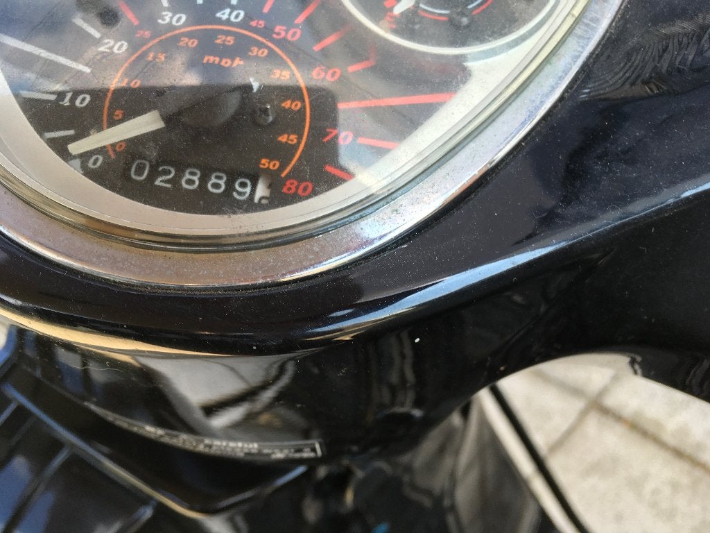 Te koop leuke mooie scooter, Ophalen of Verzenden, Zo goed als nieuw, Benzine, Maximaal 25 km/u