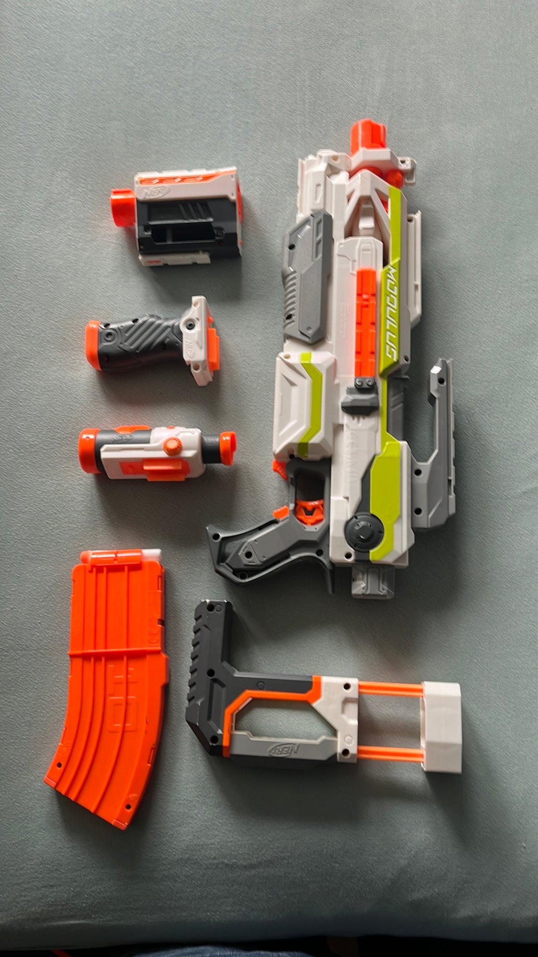 Nerf modulus, Ophalen, Zo goed als nieuw