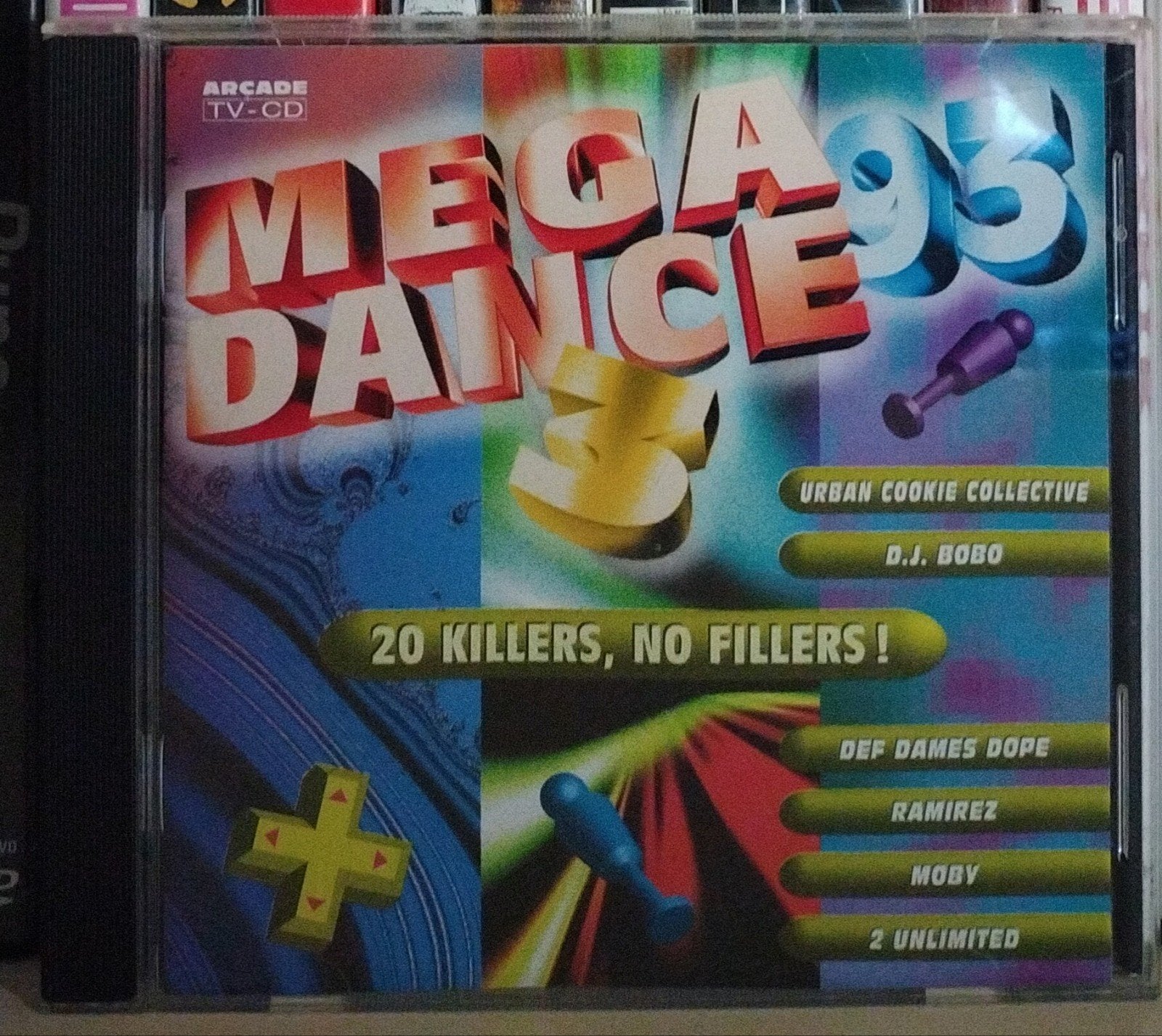 Mega Dance 93 - Diverse Artiesten (CD), Cd's en Dvd's, Inclusief boekje, Dance, Ophalen of Verzenden, Zo goed als nieuw