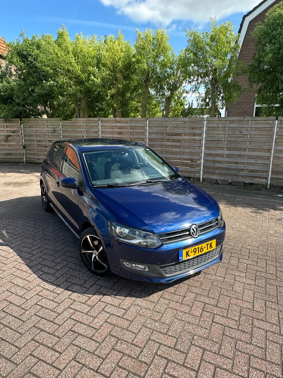 Volkswagen 1.4 POLO Team 2010, 970 kg, Blauw, Particulier, 1000 kg
