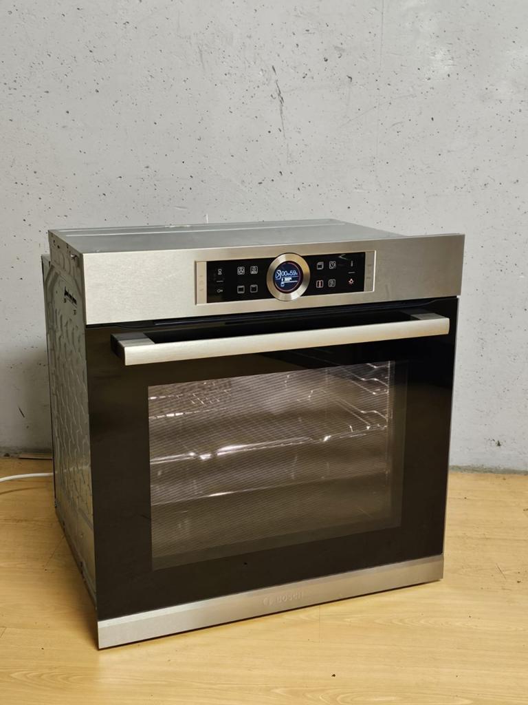 Luxe Bosch inbouw bakoven met hetelucht en grill !!!, Ophalen, Zo goed als nieuw