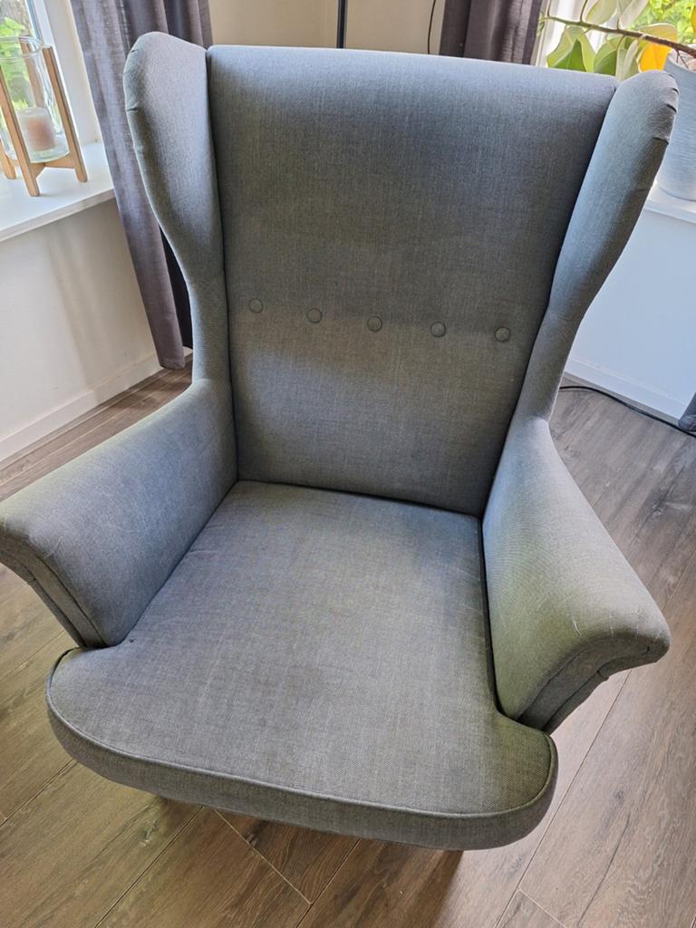Ikea strandmon fauteuil, Ophalen, Zo goed als nieuw, 75 tot 100 cm, 50 tot 75 cm