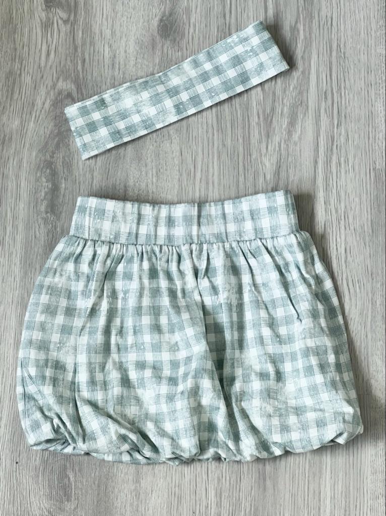 Waschbär Minibär Biokatoen rokje 'distressed look' 98/104, Ophalen of Verzenden, Zo goed als nieuw, Meisje