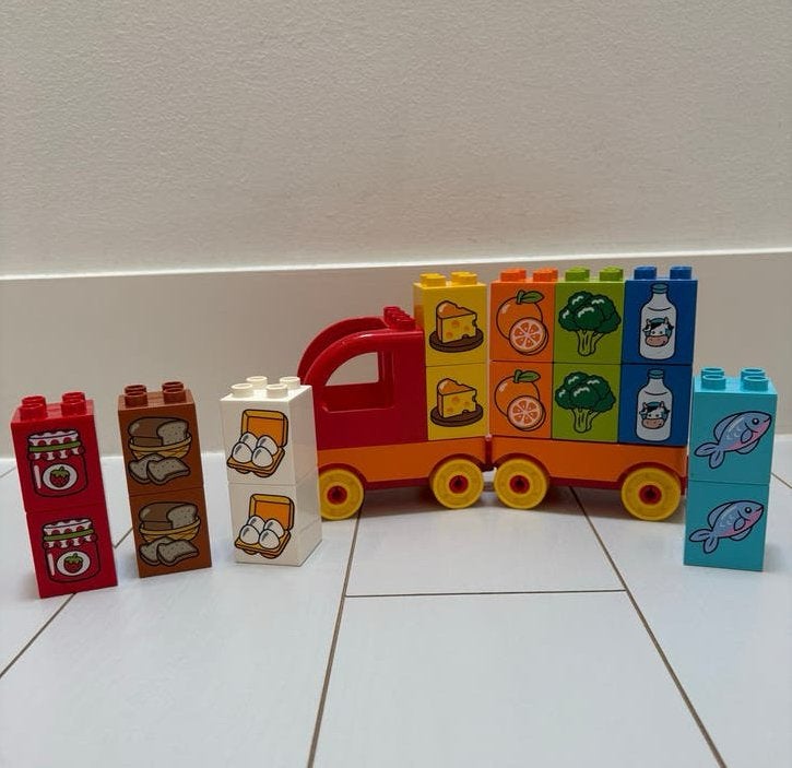 Duplo Voedsel Vrachtwagen met diverse etenswaren, Ophalen of Verzenden, Gebruikt, Overige merken
