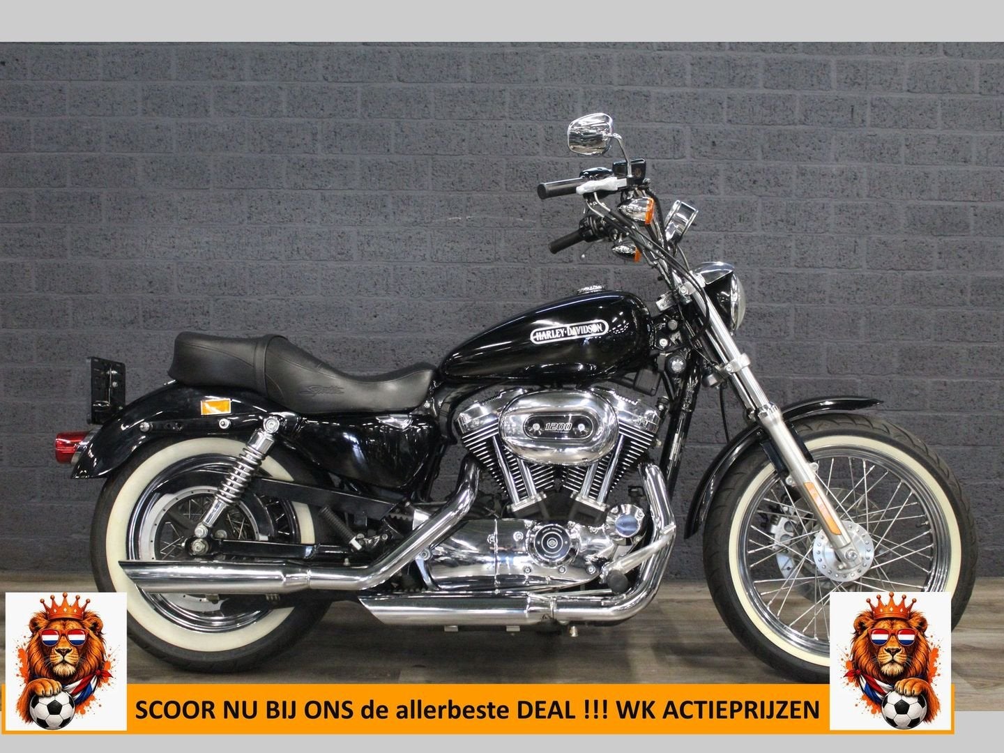 HARLEY-DAVIDSON Sportster XL 1200 Low (bj 2006) Screaming Ea, HARLEY-DAVIDSON, Bedrijf, Onbekend, Onbekend
