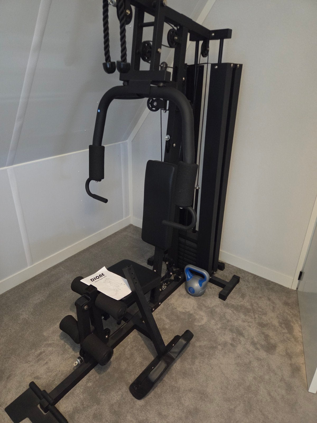 Dione Home Gym HG3 Krachtstation - Zo goed als nieuw, Ophalen, Krachtstation, Benen, Zo goed als nieuw
