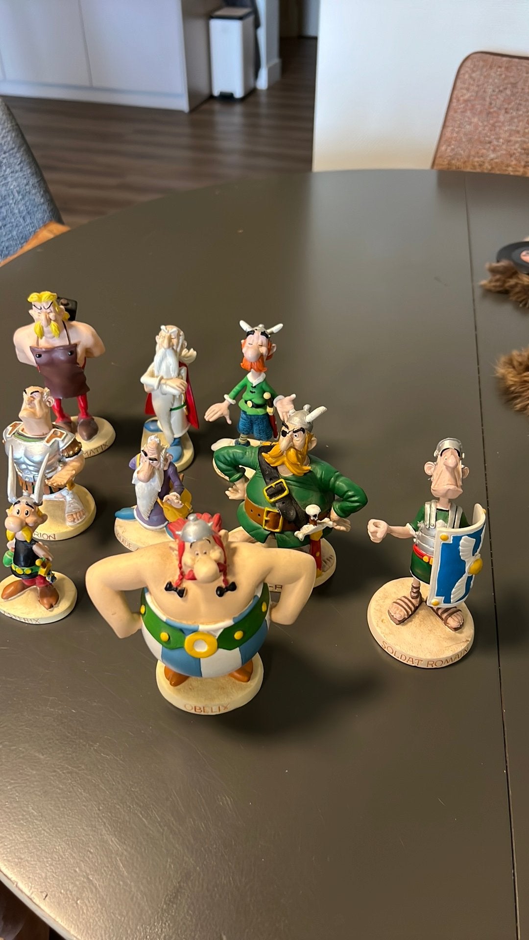 Plastoy Asterix en Obelix figuren 9 stuk, Ophalen of Verzenden, Gebruikt, Fantasy