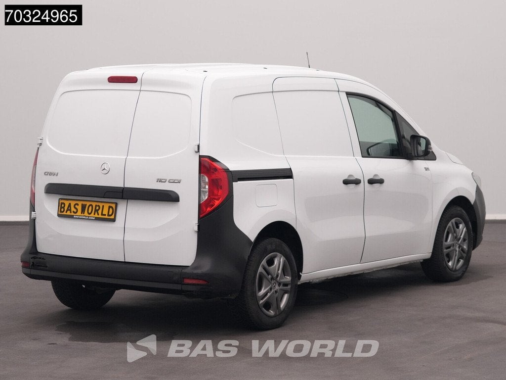 Mercedes Citan 110 L1H1 LED Airco Cruise MBUX CarPlay Euro6, Stof, Gebruikt, Euro 6, 1479 kg