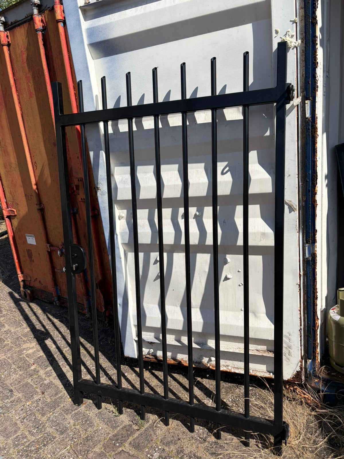 Tekoop enkele draaipoort., Ophalen, Met poort, Zo goed als nieuw, Tuinhek