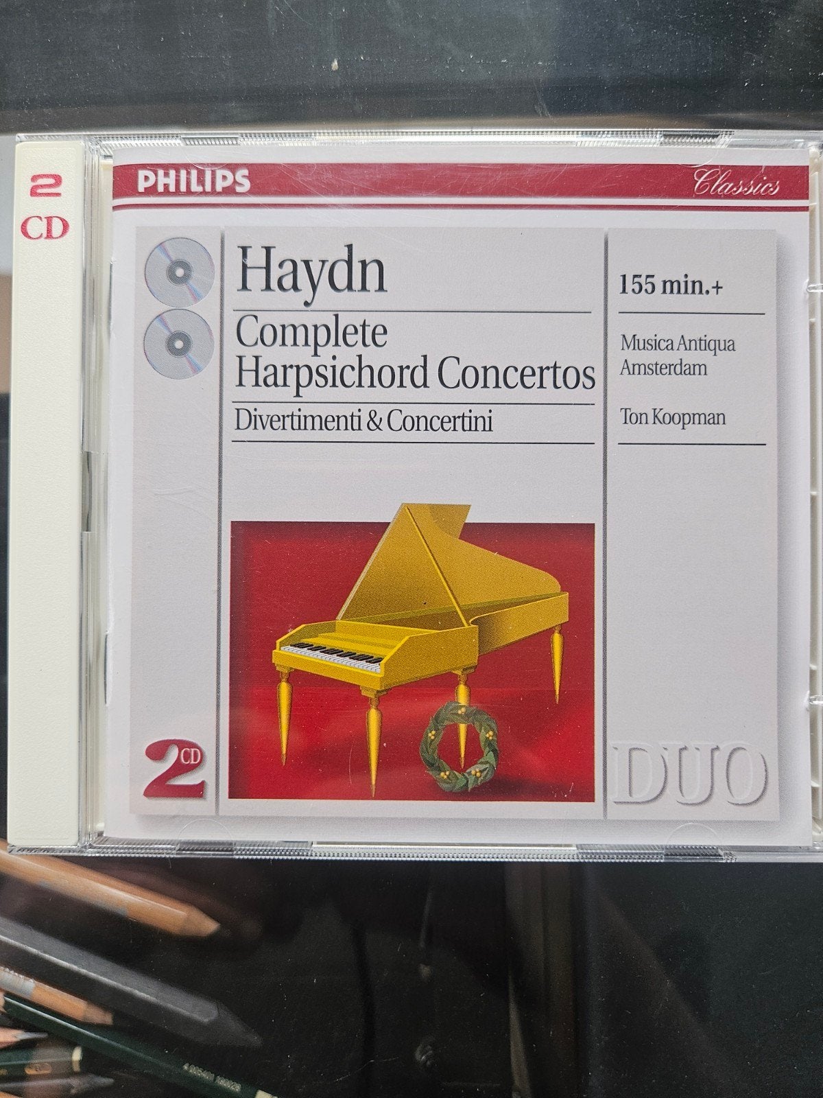 Haydn: Complete Harpsichord Concertos - 2CD Ton Koopman, Boxset, Haydn, Soloconcert, Ophalen of Verzenden