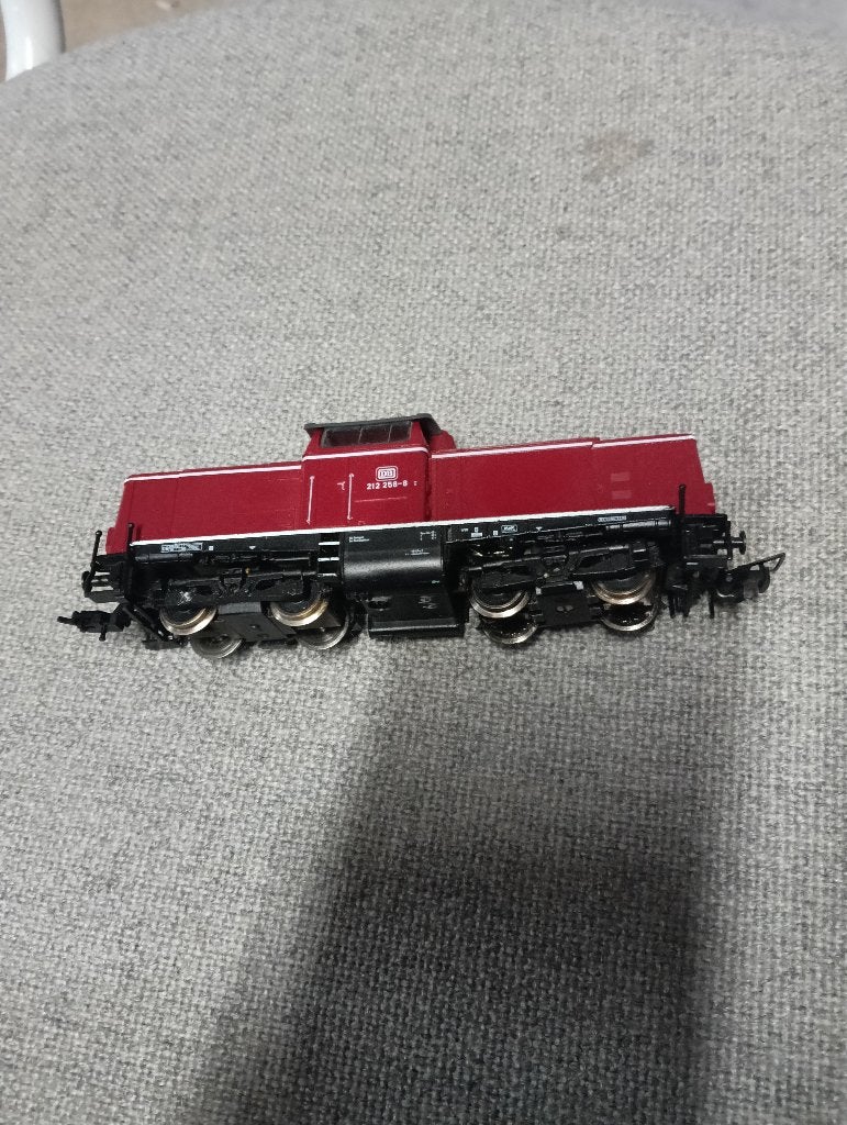 Fleischmann H0 Diesellocomotief BR 212 258-8, Gebruikt, Fleischmann, Ophalen of Verzenden, Gelijkstroom