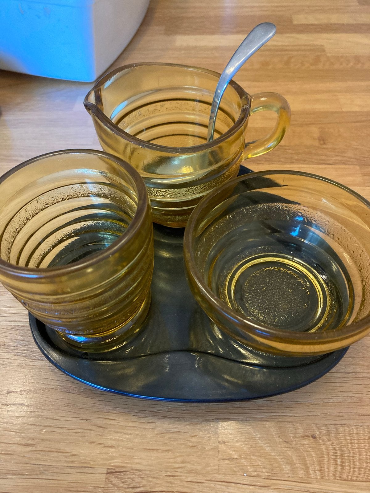 Vintage Roomstelletje - Meer dan 100 jaar oud!, Antiek en Kunst, Antiek | Glas en Kristal, Ophalen
