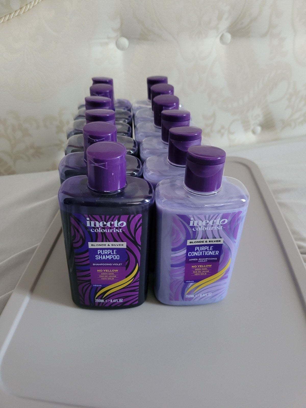Inecto Purple Shampoo & Conditioner - Blond & Zilve, Sieraden, Tassen en Uiterlijk, Uiterlijk | Haarverzorging, Ophalen of Verzenden