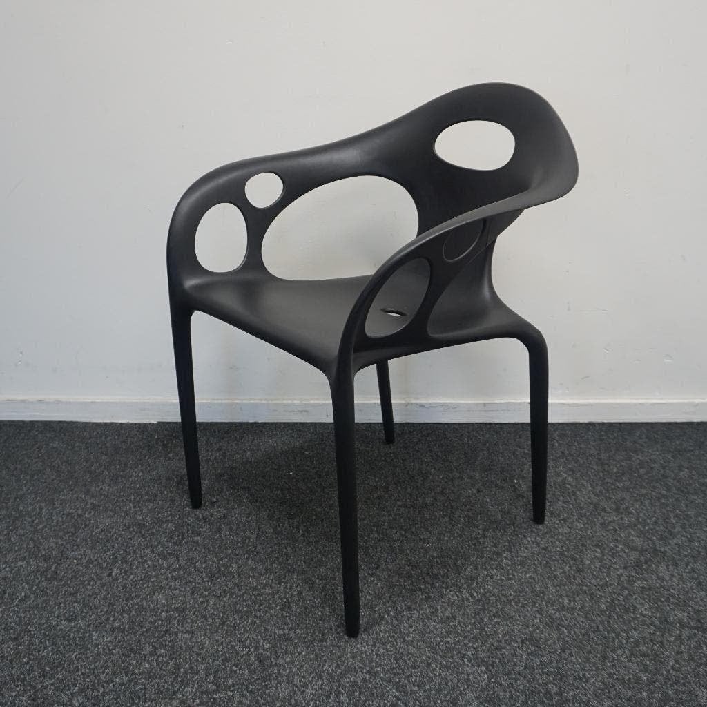 Moroso Supernatural  | Tuinstoelen | Design Stoelen Zwart, Kunststof, Gebruikt, -, Zwart