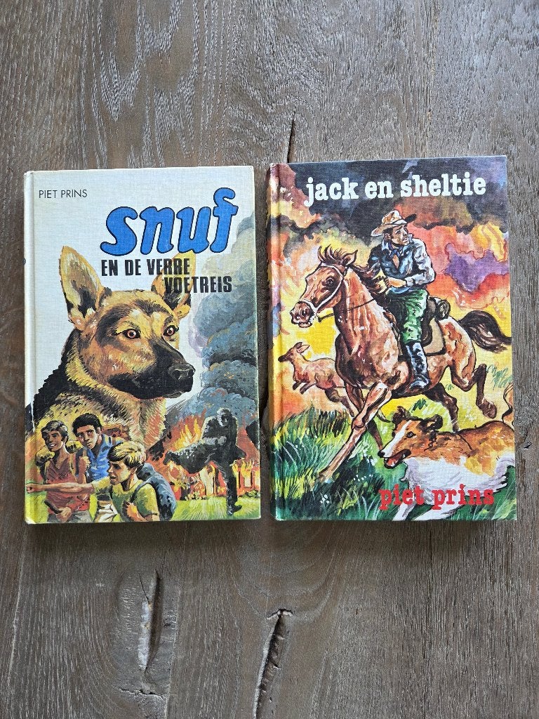 Snuf de hond en Jack en Sheltie, schrijver Piet Prins, Ophalen of Verzenden, Gelezen, Non-fictie