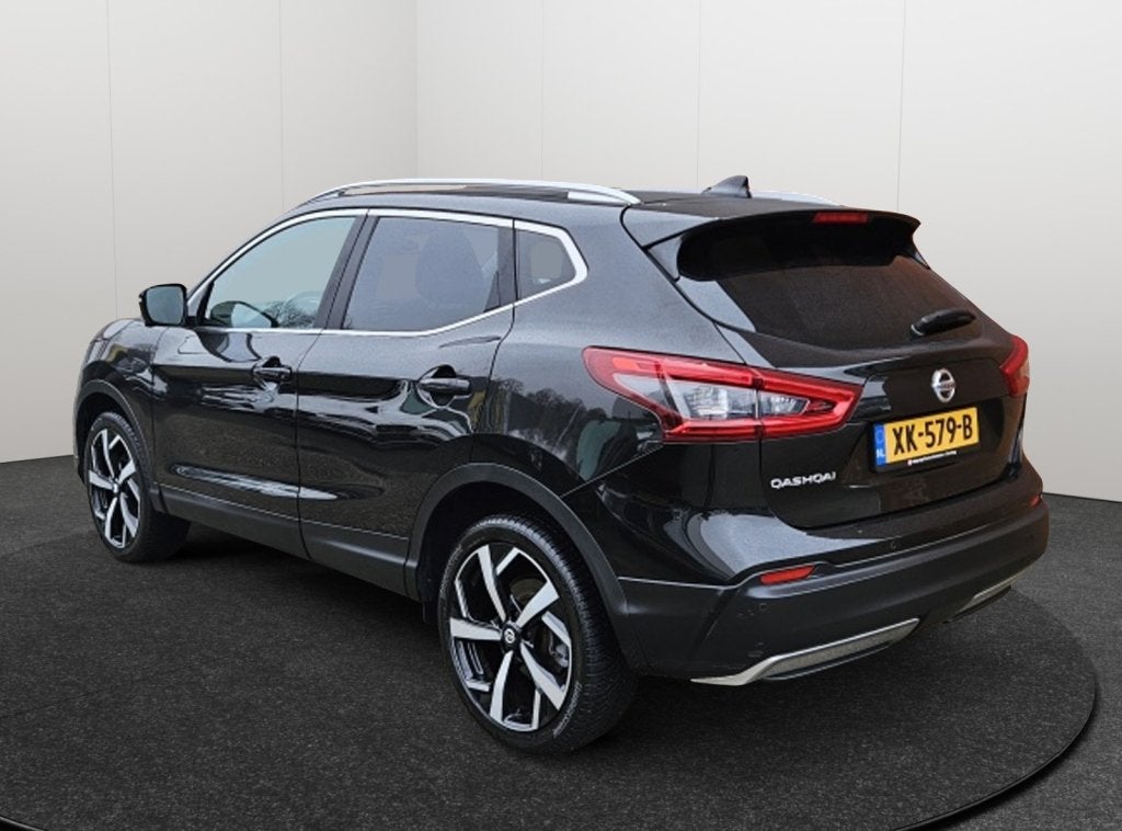 Nissan QASHQAI 1.2 Tekna + Panoramadak Half Leder Navigatie, Auto's, Nissan, 12 maanden, Gebruikt, Euro 6, 4 cilinders