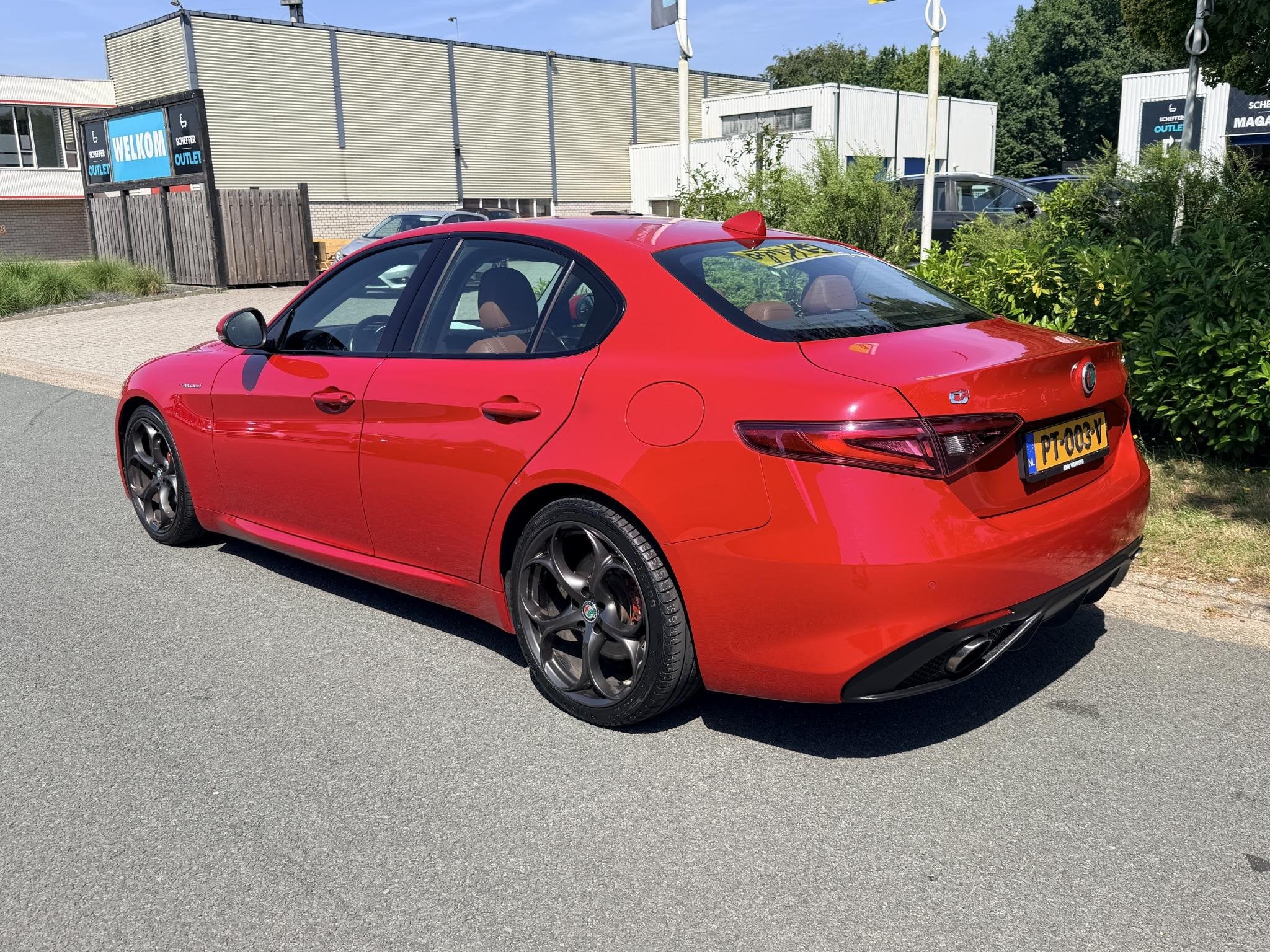 Alfa Romeo Giulia 2.0T Q2 Veloce 310PK Automaat•Leder•Na, Auto's, Alfa Romeo, Automaat, 745 kg, Achterwielaandrijving, Euro 6