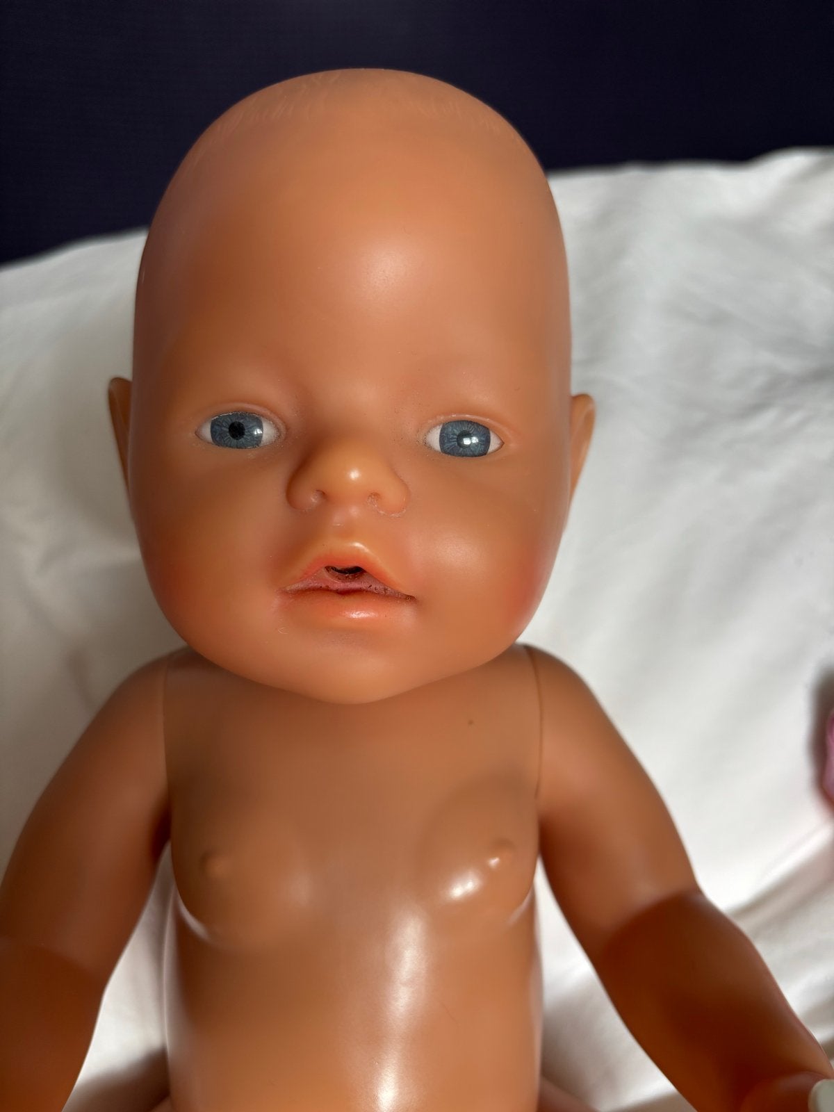Baby Born pop met veel accessoires en kleding, Ophalen of Verzenden, Gebruikt, Babypop