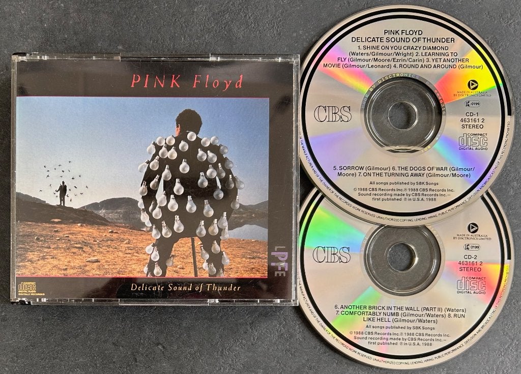 PINK FLOYD - Delicate sound of thunder ( 2CD ), Ophalen of Verzenden, Zo goed als nieuw, Progressive Rock