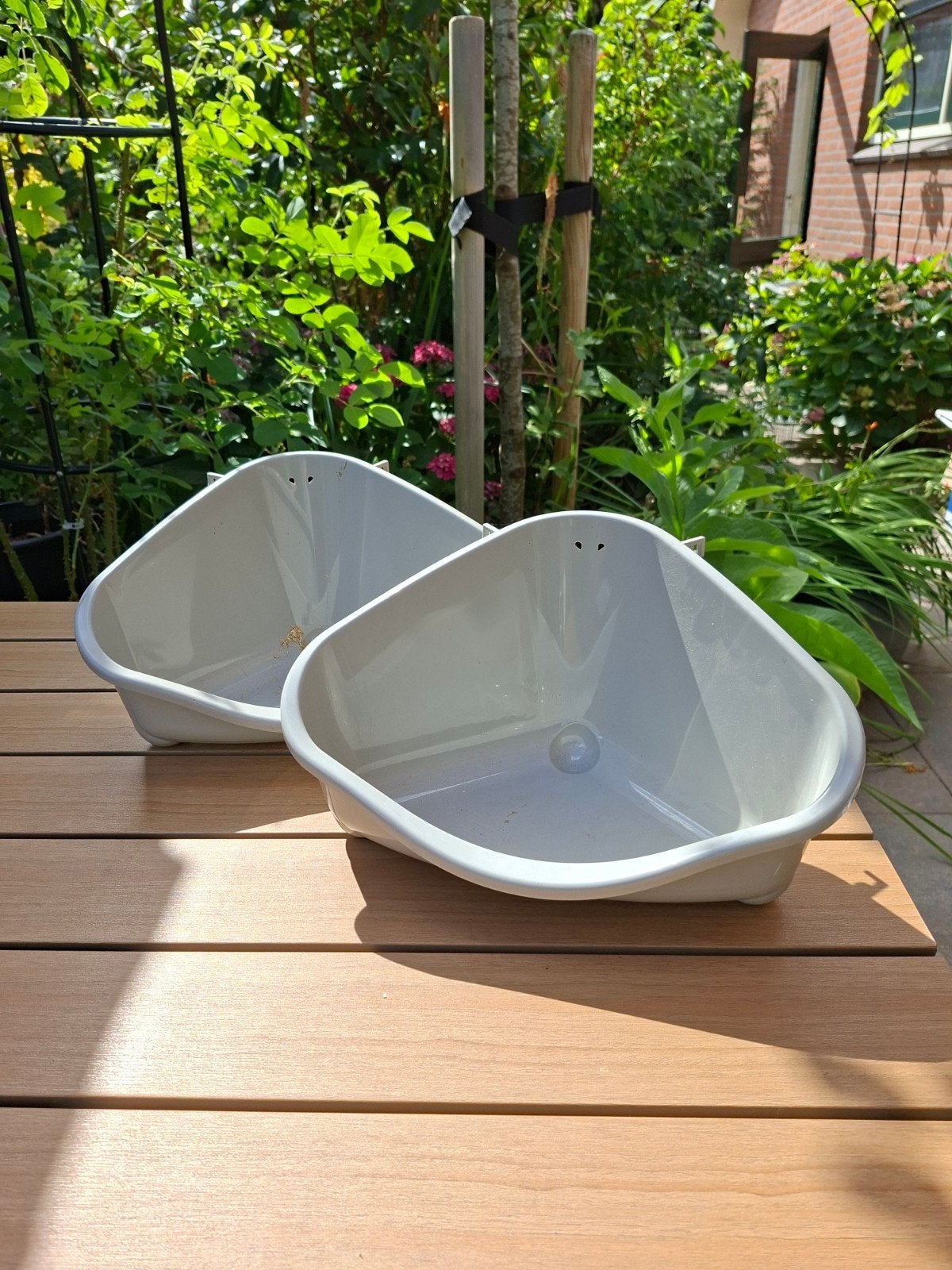 2 hoektoiletten voor knaagdieren, Dieren en Toebehoren, Ophalen of Verzenden