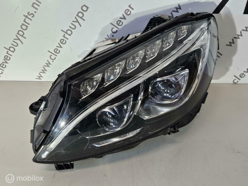 Koplamp ILS  led origineel C-klasse W205 ('14->) A2059063104, Gebruikt, Mercedes-Benz, Ophalen of Verzenden, Mercedes-Benz