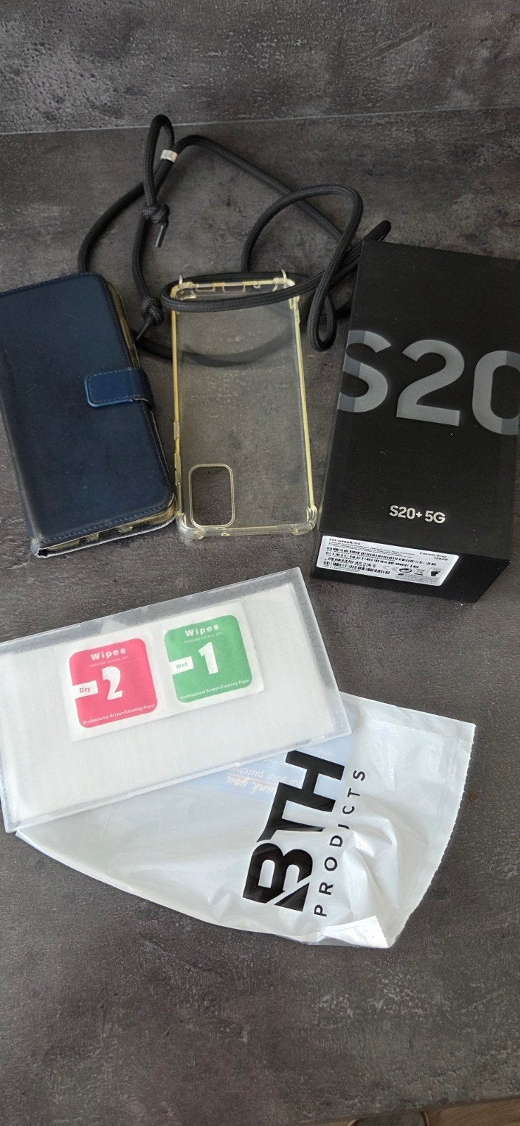Samsung Galaxy S20+ 128GB met extra geheugen en accessoires, Ophalen, Gebruikt, Galaxy S20, Zwart
