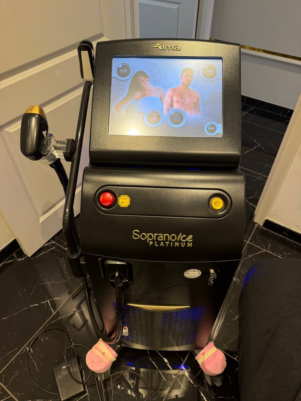 TE KOOP – Originele Alma Soprano ICE Platinum Laserapparaat, Huidbehandeling
