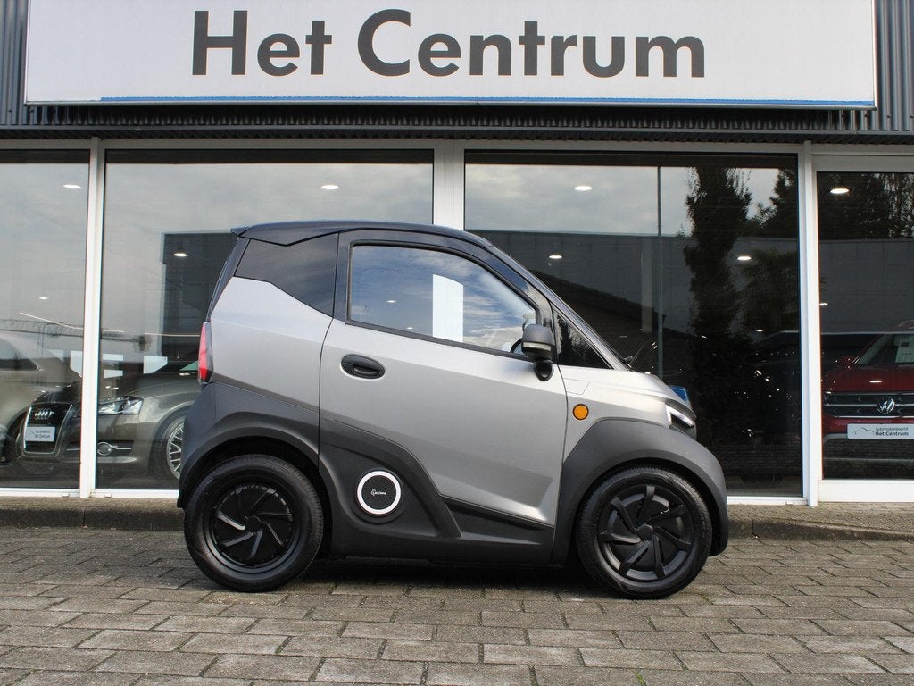 Silence S04 elektrische Citycar 90km/u PRIJS=MET KOOP BATTER, Auto's, Overige Auto's, Automaat, Gebruikt, Zwart, Origineel Nederlands