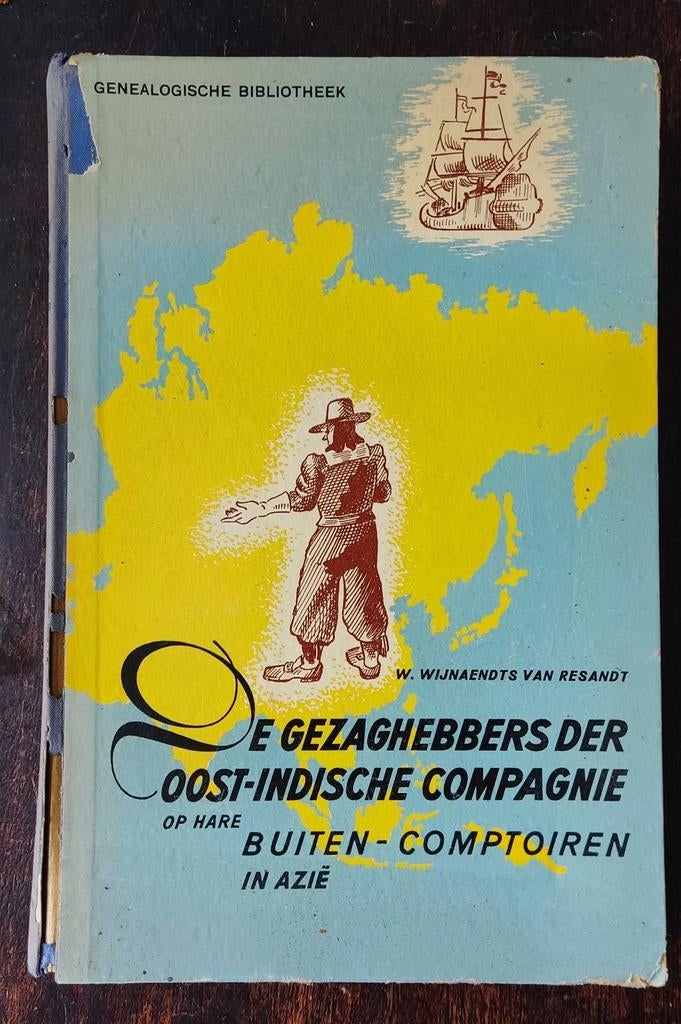 De Gezaghebbers der Oost-Indische Compagnie - 1944, Ophalen of Verzenden, 20e eeuw of later, Gelezen, W. Wijnaendts van Resandt