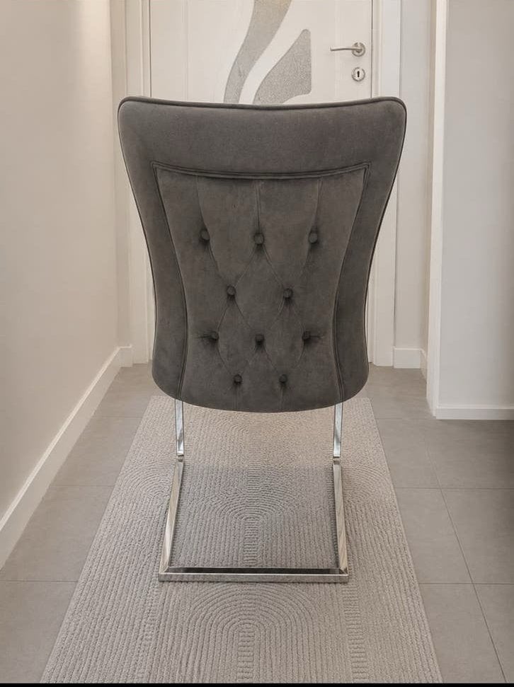 6 nauwelijks gebruikte stoelen, afneembaar, Ophalen, Zo goed als nieuw, Vijf, Zes of meer stoelen, Stof