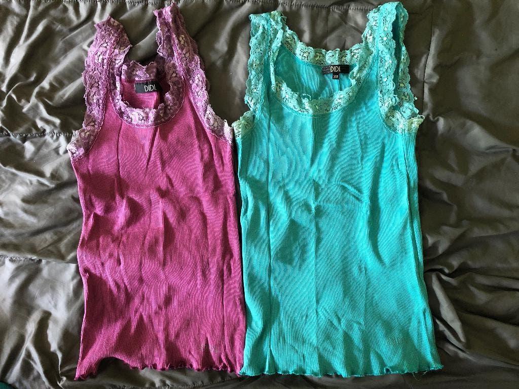 2x Didi hemdjes - XS, Blauw, Didi, Ophalen of Verzenden, Zo goed als nieuw