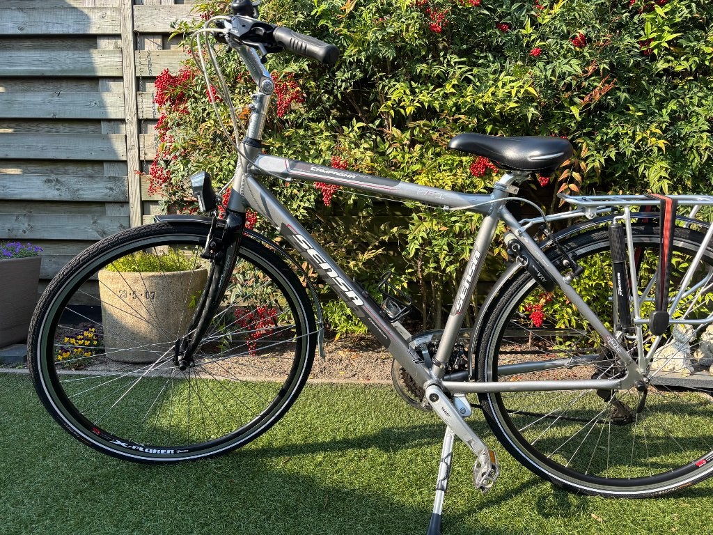 Sensa herenfiets, Gebruikt, Velgrem, Versnellingen, 49 tot 53 cm