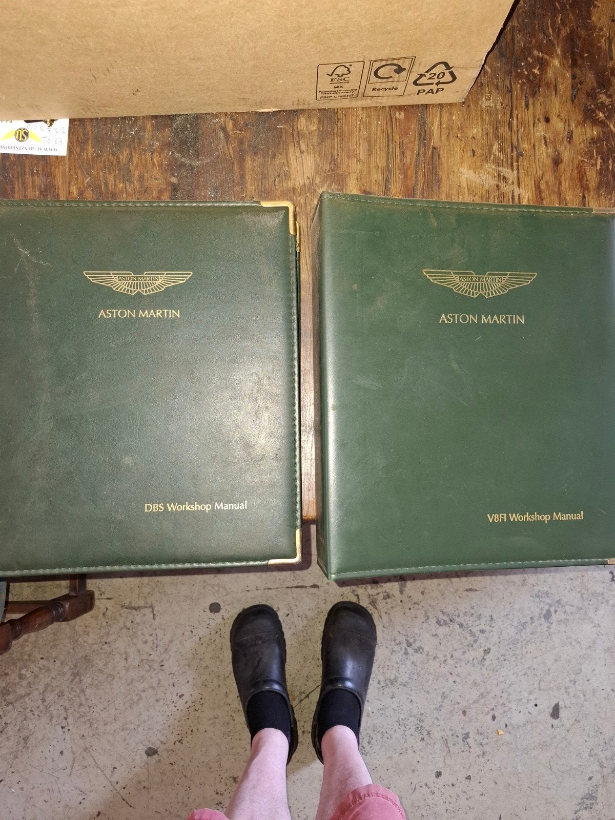 Aston Martin DBS & V8 Werkplaatshandboek Set, Ophalen of Verzenden