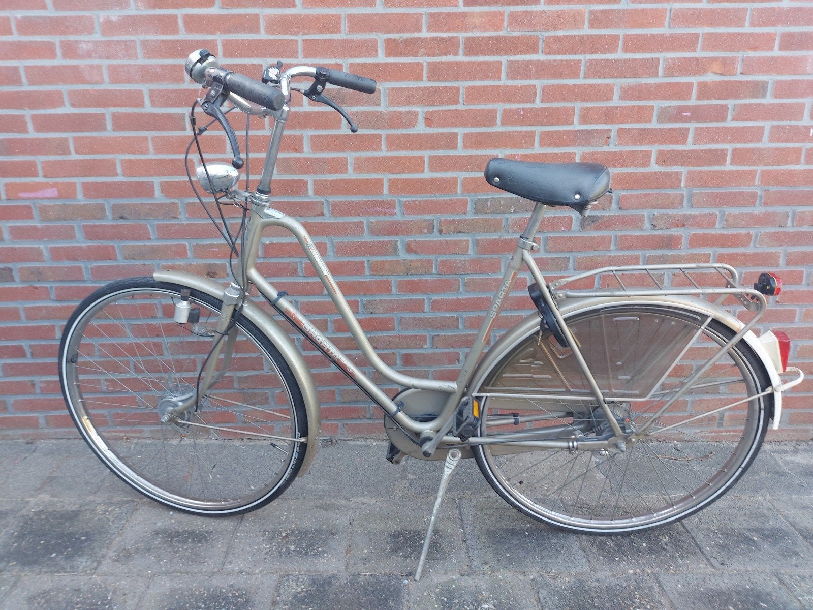 Sparta damesfiets; kroegfiets (lage instap) stationfiets, Fietsen en Brommers, Fietsen | Dames | Damesfietsen, Ophalen, Sparta